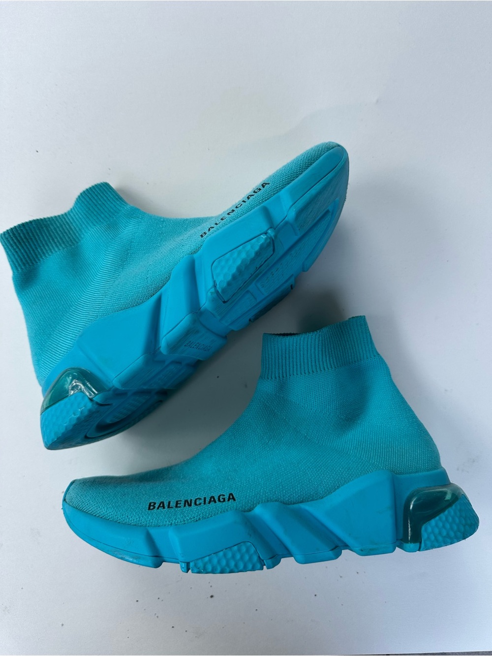 Balenciaga speed clear sole size 7
